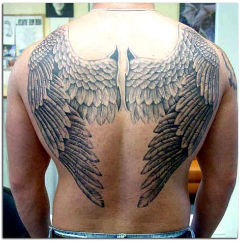 Angel Wings Tattoos For Guys