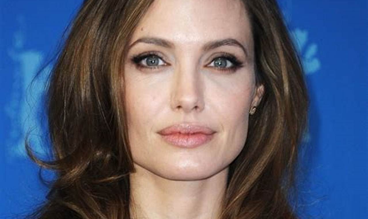 Angelina Jolie Coiffure