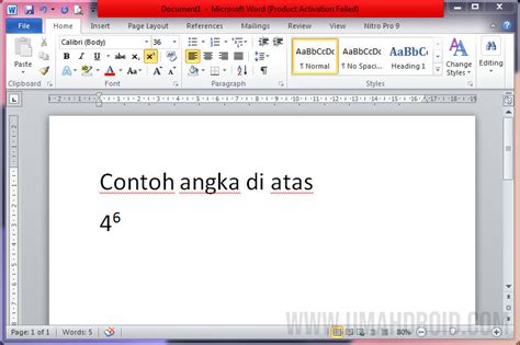Angka Atas