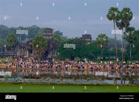 Angkor Wat Sunrise Crowd