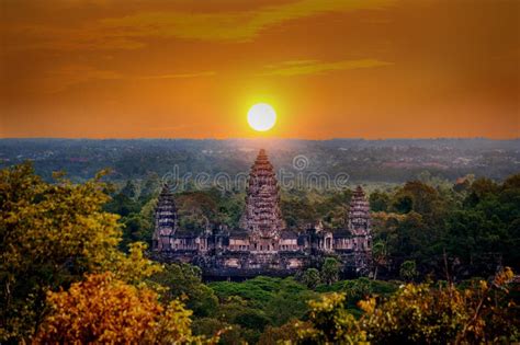 Angkor Wat at sunset
