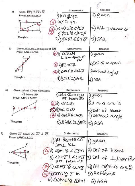 How To Find The Angle Proof Worksheet 1 Answer Key