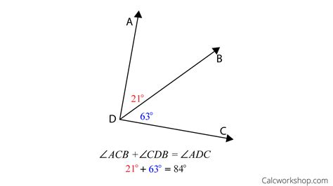 Angle Addition Postulate (Defined w/ 29+ Examples!)
