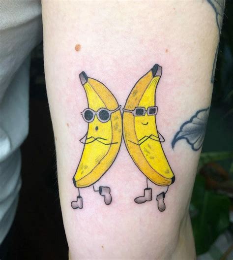 Angry Banana Tattoo