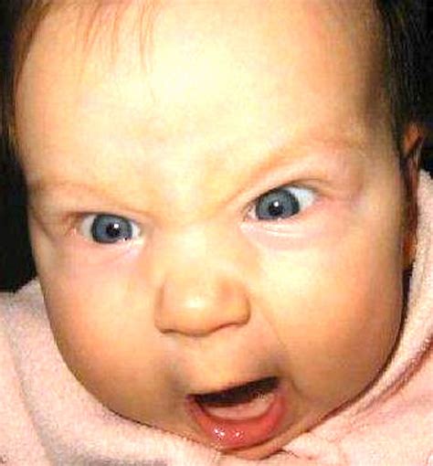 Angry Baby Face Meme