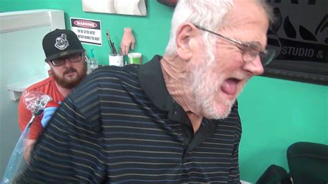 Angry Grandpa Is On Helium Tattoo Removal Fail YouTube