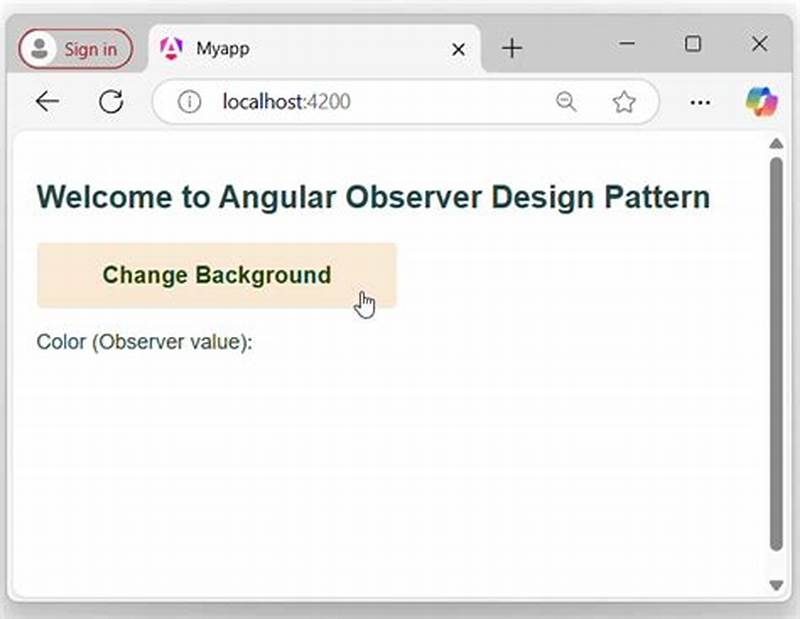 Angular Observer Pattern