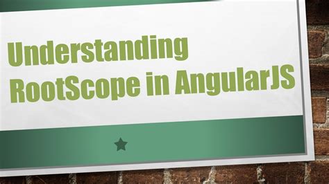 Angularjs How To Access Rootscope In Template