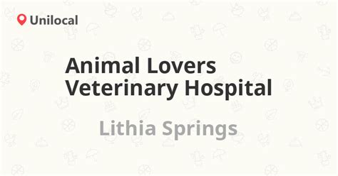 Animal Lovers Veterinary Hospital Lithia Springs