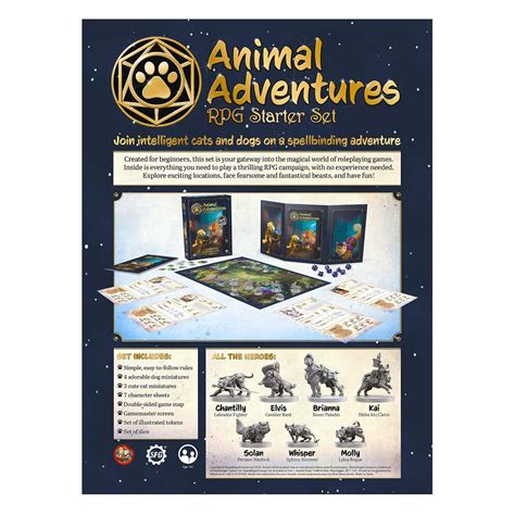 Embark on a Wild Journey with Animal Adventures: Starter Set - Perfect for Beginner Explorers!
