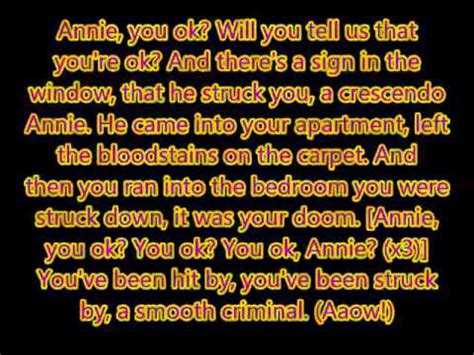 Unraveling the Mystery of Animal Ant Farm's Smooth Criminal Lyrics: Get the Full Scoop!