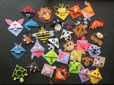 Download Animal Bookmark Designs Crafts