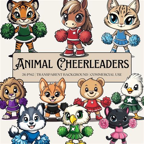 An animal-themed cheerleader costume