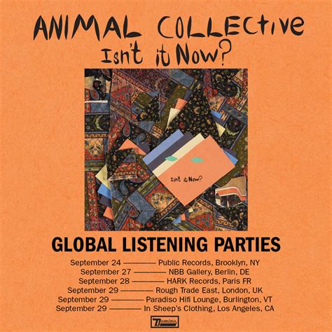 Experience an Unforgettable Night with Animal Collective Live at Fountain Square - Book Your Tickets Now!