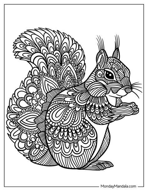 Animal Coloring Pages Mandala