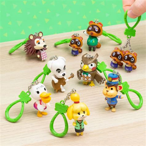 Discover the Magic of Animal Crossing with Blind Bag Keychains - Collect Them All!
