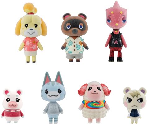 Explore the Adorable World of Animal Crossing with Our Figure Set!