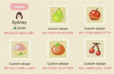 Create Your Own Island Paradise with Animal Crossing Fruit Custom Design