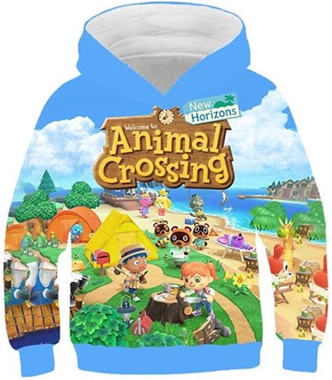 Get Cozy with Animal Crossing Hoodies from H&M - Perfect for Gamers and Fashion Lovers Alike!
