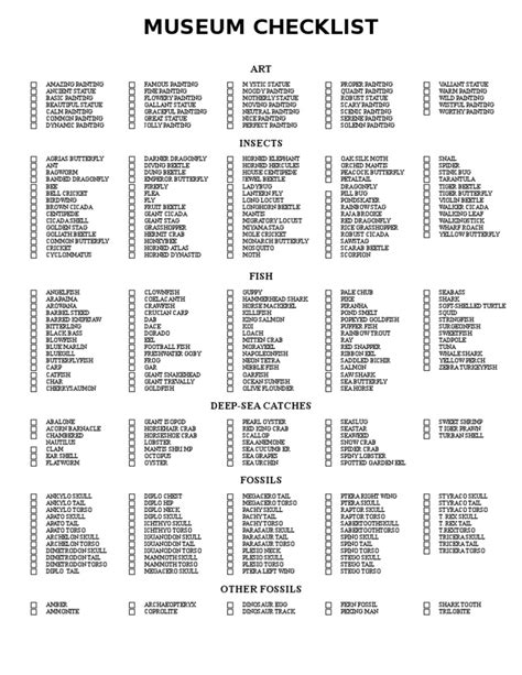 Complete Your Animal Crossing New Leaf Museum Collection with This Handy Checklist