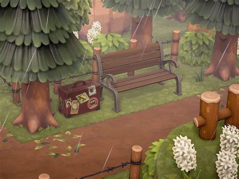 Create a Cozy Campsite with Animal Crossing Pocket Camp Log Bench - A Perfect Addition to Your Outdoor Decor!