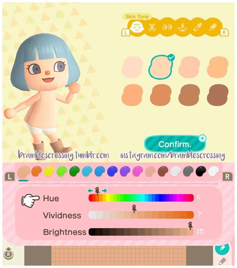 Uncovering the Diversity of Animal Crossing: A Deeper Look into Skin Color Customization for Players of all Races!