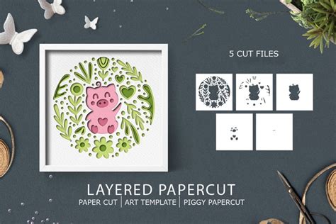 Download Animal Dream Papercut Design For Crafts