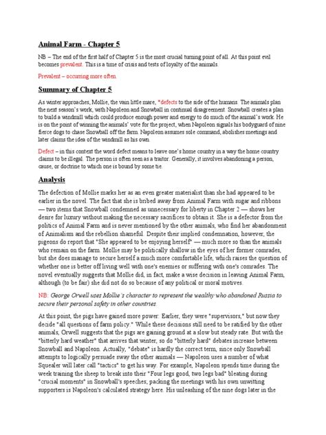 Experience the Sound of Revolution: Listen to Animal Farm Chapter 5 Audio Now!