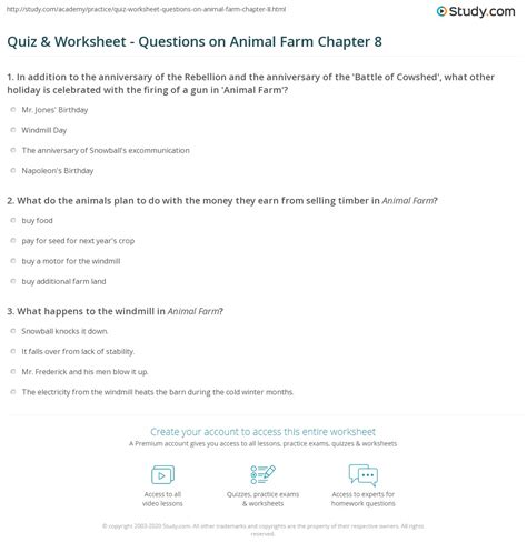 Unraveling the Plot: Animal Farm Chapter 8 Questions and Answers Revealed