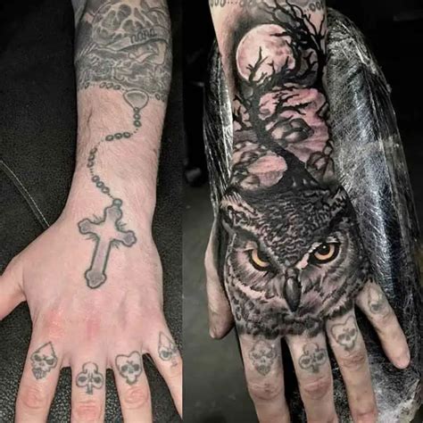 Animal Hand Tattoos