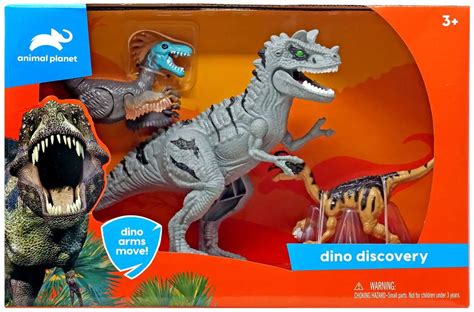 Journey Back in Time with Animal Planet's Dinosaur Set - Unleash the Prehistoric Wonders in your Home!