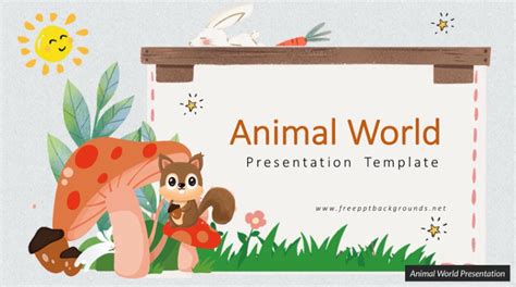 Animal Powerpoint Templates