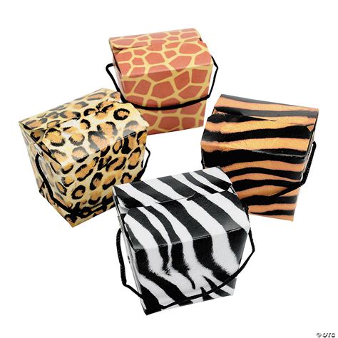 Wildly Trendy: Animal Print Boxes With Rope Handles for Chic Storage Solutions
