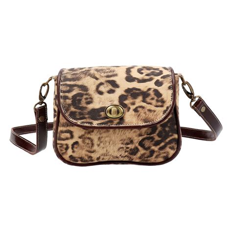 Embrace Wild Style with Our Trendy Animal Print Cross Body Bag