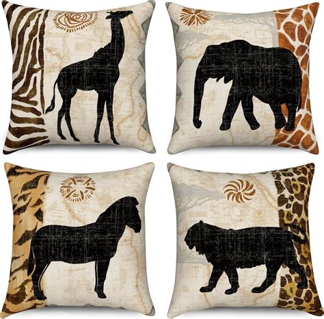 Bring the Wild Into Your Home with Stylish Animal Print Pillow Covers - Shop Now!