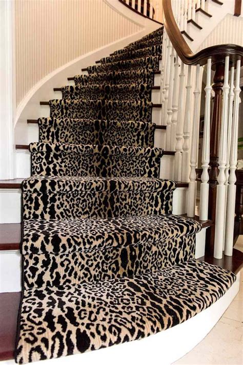 Upgrade Your Staircase with a Stylish Animal Print Stair Runner