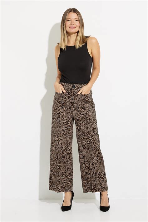 Unleash Your Wild Side with Animal Print Wide Leg Pants - Top Trends for Fashionable Wardrobes!