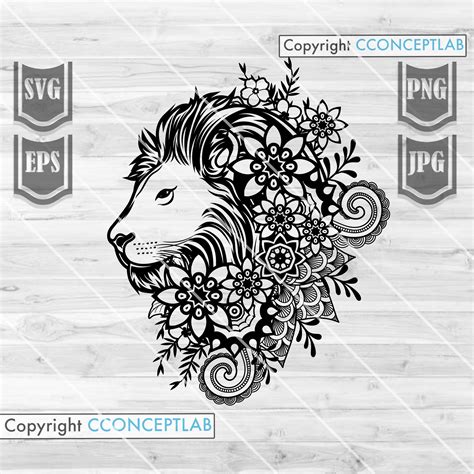94+ Animal SVG Mandala, Alpaca Mandala Animal SVG T-shirt Designs. Animal Mandala SVG