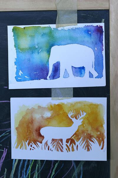 Download Animal Silhouettes Crafts