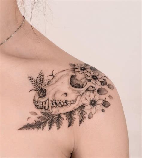 Animal Skull Tattoos