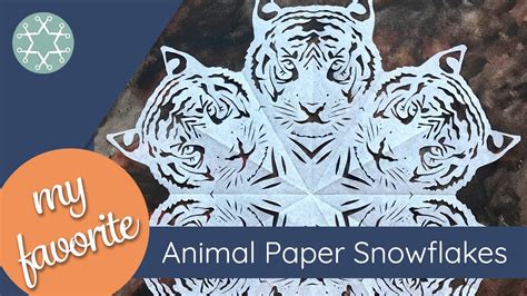 Animal Snowflake Templates