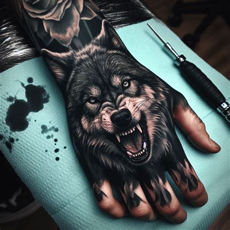 Animal Tattoo Hand
