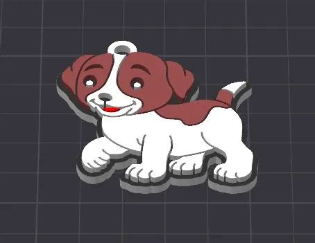Download Animals Dog Keychain Commercial Use Free PSD Mockups