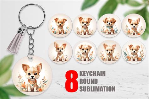 Download Animals Dog Keychain Creativefabrica For Crafts