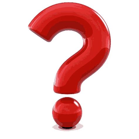 Animated Question Marks