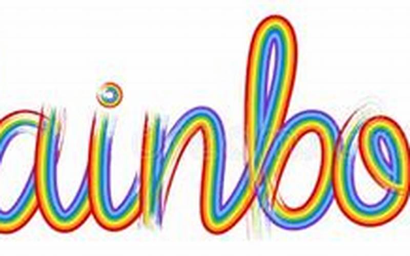 Animating Rainbow Wordart