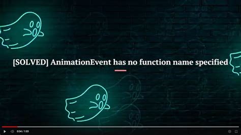 animation event has no function name specified unity workingmodel2d