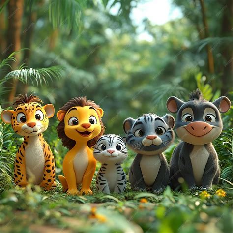 Unleashing the Wild Side: Mesmerizing Animation of Animal Kingdom