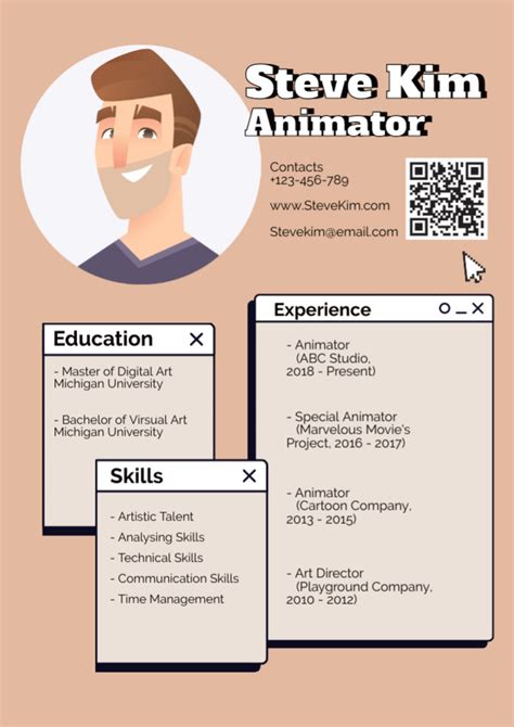 10 Eye-Catching Animation Resume Templates for Your Dream Job
