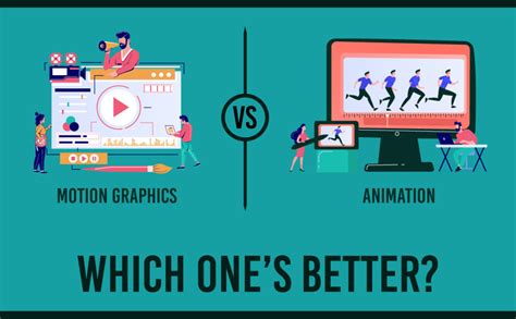 Animation vs. Motion Graphics: Understanding the Differences and Choosing the Right Visual Medium